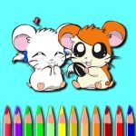 Hamster Coloring Book