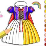 Princess Glitter Coloring