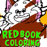 Red Coloring Book