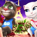 Talking Tom and Angela Coloring