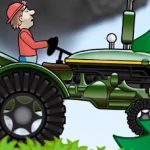 Tractor Driving Hill Climb 2D